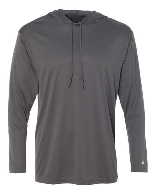 Unisex B-Core Hooded Long Sleeve T-Shirt - 4125
