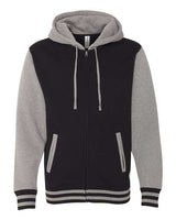 Unisex Heavyweight Varsity Full-Zip Hooded Sweatshirt - 3302