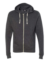 Men's Triblend Full-Zip Hooded Sweatshirt - 4249