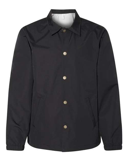 Men's Water-Resistant Windbreaker Coach’s Jacket - 4568