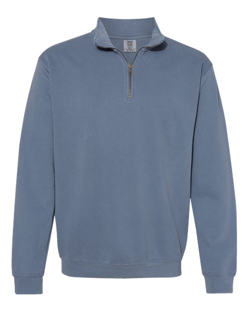 Unisex Garment-Dyed Quarter-Zip Sweatshirt - 4735