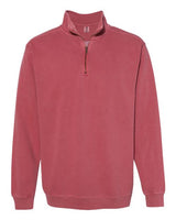 Unisex Garment-Dyed Quarter-Zip Sweatshirt - 4735