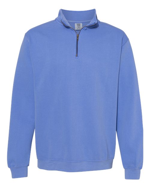 Unisex Garment-Dyed Quarter-Zip Sweatshirt - 4735