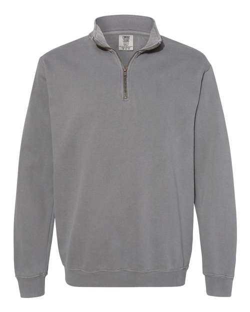 Unisex Garment-Dyed Quarter-Zip Sweatshirt - 4735