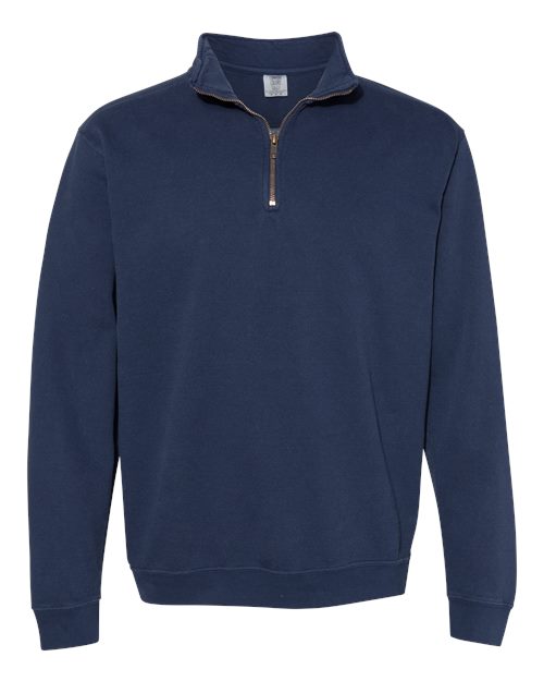 Unisex Garment-Dyed Quarter-Zip Sweatshirt - 4735