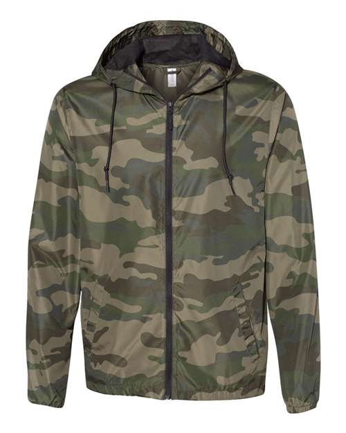 Men's Lightweight Windbreaker Full-Zip Jacket