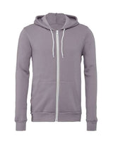 Unisex Sponge Fleece Full-Zip Hoodie Sweatshirt - 2769