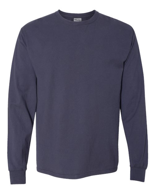 Unisex Garment-Dyed Long Sleeve T-Shirt - 6257