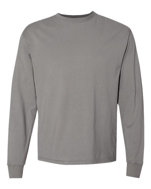 Unisex Garment-Dyed Long Sleeve T-Shirt - 6257