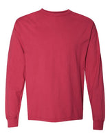 Unisex Garment-Dyed Long Sleeve T-Shirt - 6257