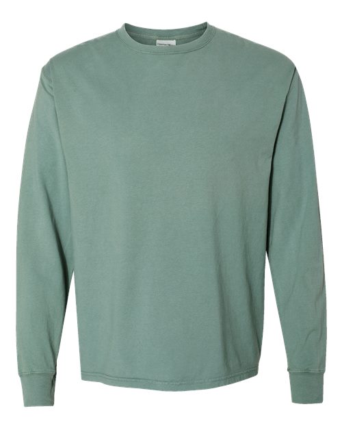 Unisex Garment-Dyed Long Sleeve T-Shirt - 6257