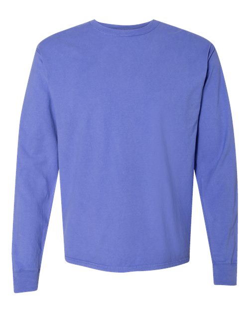 Unisex Garment-Dyed Long Sleeve T-Shirt - 6257
