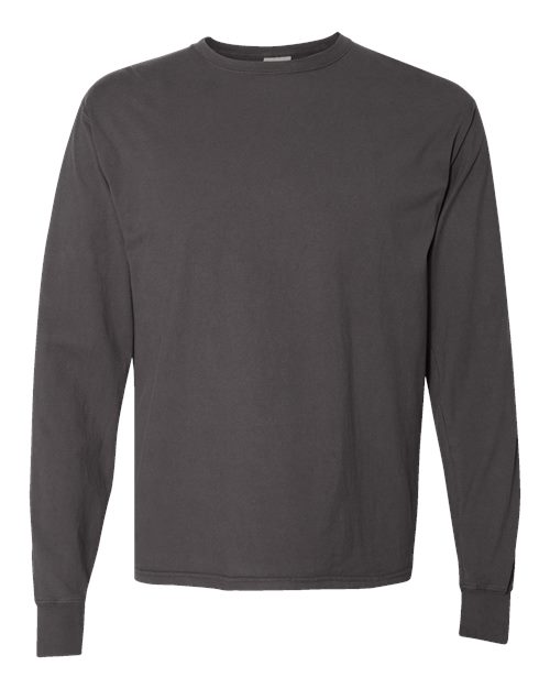 Unisex Garment-Dyed Long Sleeve T-Shirt - 6257