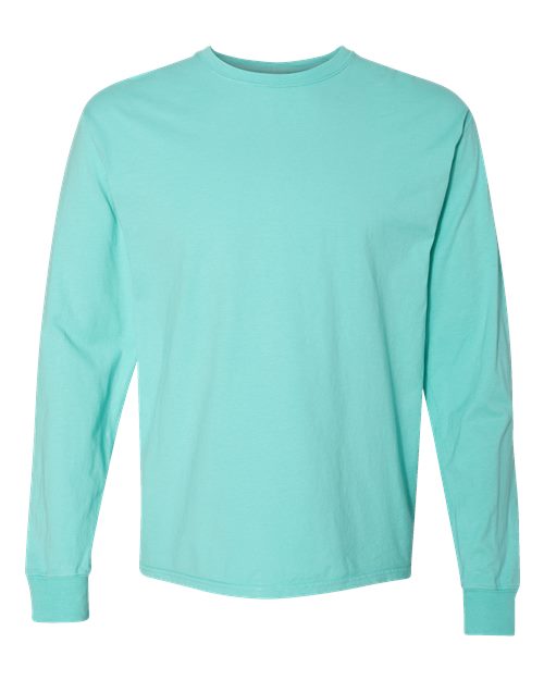 Unisex Garment-Dyed Long Sleeve T-Shirt - 6257
