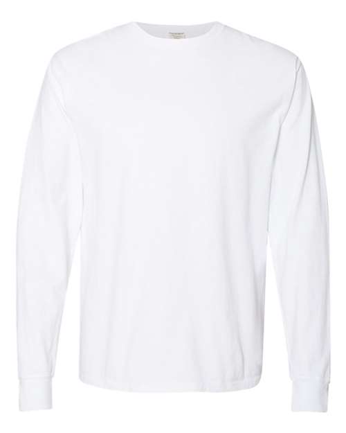 Unisex Garment-Dyed Long Sleeve T-Shirt - 6257