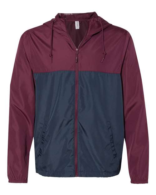 Men's Lightweight Windbreaker Full-Zip Jacket