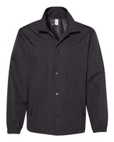 Men's Water-Resistant Windbreaker Coach’s Jacket - 4568
