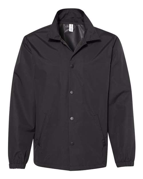 Men's Water-Resistant Windbreaker Coach’s Jacket - 4568