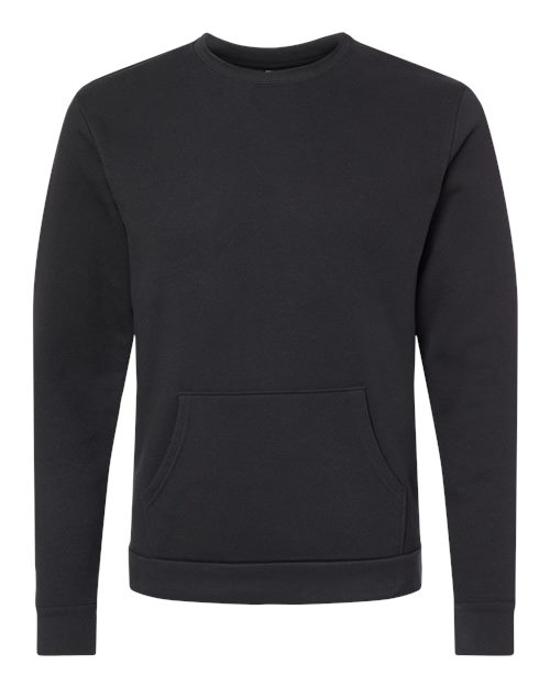 Unisex Santa Barbara Pocket Crewneck Sweatshirt - 6806