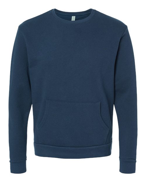 Unisex Santa Barbara Pocket Crewneck Sweatshirt - 6806