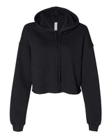 Women's Crop Fleece Hoodie Sweatshirt - 6891