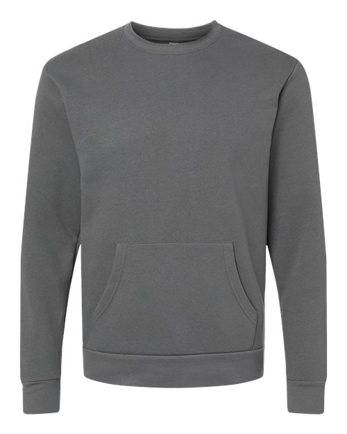 Unisex Santa Barbara Pocket Crewneck Sweatshirt - 6806