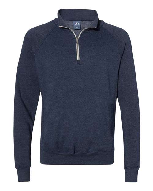 Men's Triblend Quarter-Zip Sweatshirt - 6976