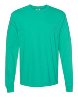 Unisex Garment-Dyed Heavyweight Long Sleeve T-Shirt - 2217