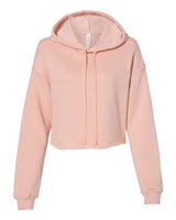 Women's Crop Fleece Hoodie Sweatshirt - 6891