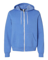 Unisex Sponge Fleece Full-Zip Hoodie Sweatshirt - 2769