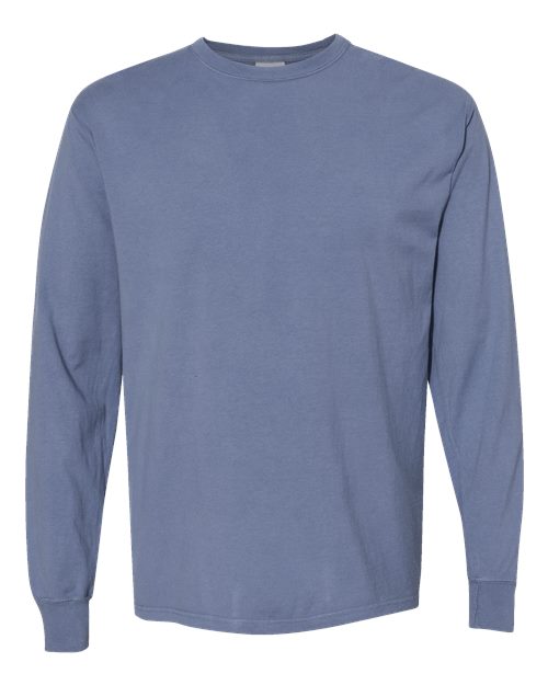 Unisex Garment-Dyed Long Sleeve T-Shirt - 6257
