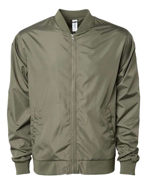 Unisex Lightweight Bomber Jacket - 7535