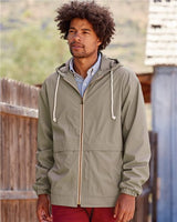 Unisex Vintage Hooded Rain Jacket - 7800