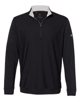 Men's Textured Quarter-Zip Pullover - 7686