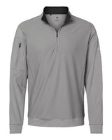 Men's Textured Quarter-Zip Pullover - 7686