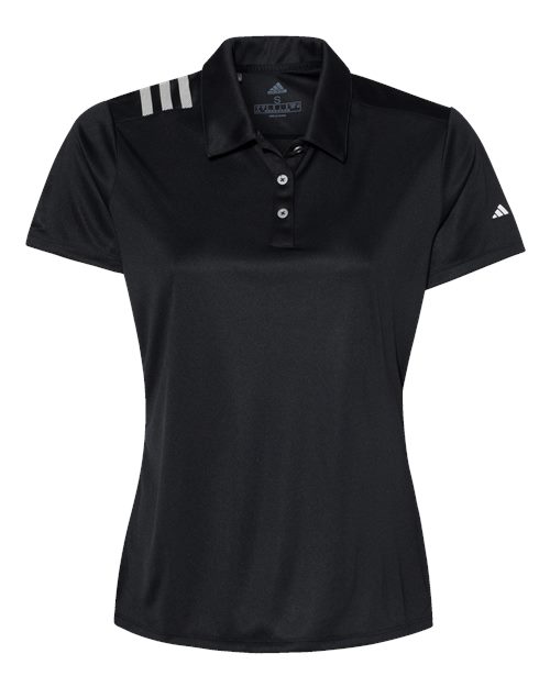 Women's 3-Stripes Shoulder Polo - 7692