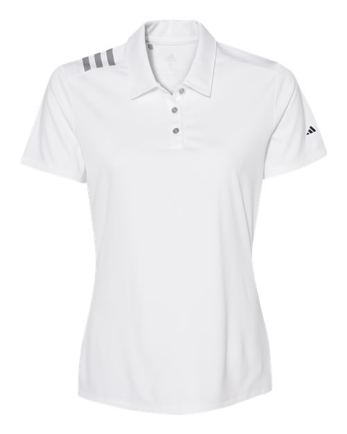 Women's 3-Stripes Shoulder Polo - 7692