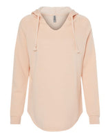 Women’s Lightweight California Wave Wash Hooded Sweatshirt - 7789