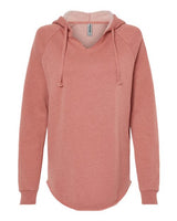 Women’s Lightweight California Wave Wash Hooded Sweatshirt - 7789
