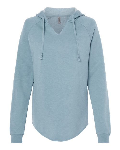 Women’s Lightweight California Wave Wash Hooded Sweatshirt - 7789