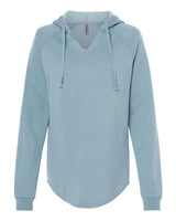 Women’s Lightweight California Wave Wash Hooded Sweatshirt - 7789