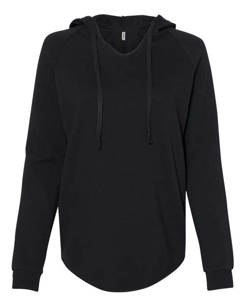 Women’s Lightweight California Wave Wash Hooded Sweatshirt - 7789