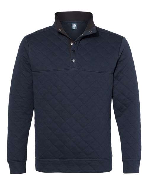 Men's Quilted Half-Snap Pullover - 8095