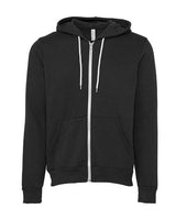 Unisex Sponge Fleece Full-Zip Hoodie Sweatshirt - 2769