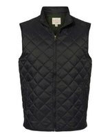 Men's Vintage Diamond Quilted Vest - 8569