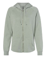 Women's California Wave Wash Full-Zip Hooded Sweatshirt - 8801