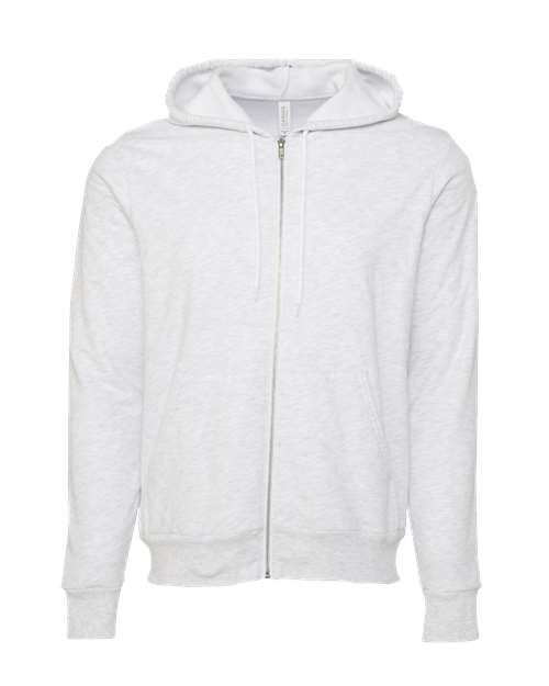 Unisex Sponge Fleece Full-Zip Hoodie Sweatshirt - 2769