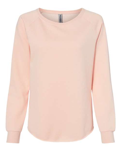 Women's California Wave Wash Crewneck Sweatshirt - 8811