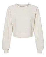 Women's Crop Raglan Crewneck Sweatshirt
