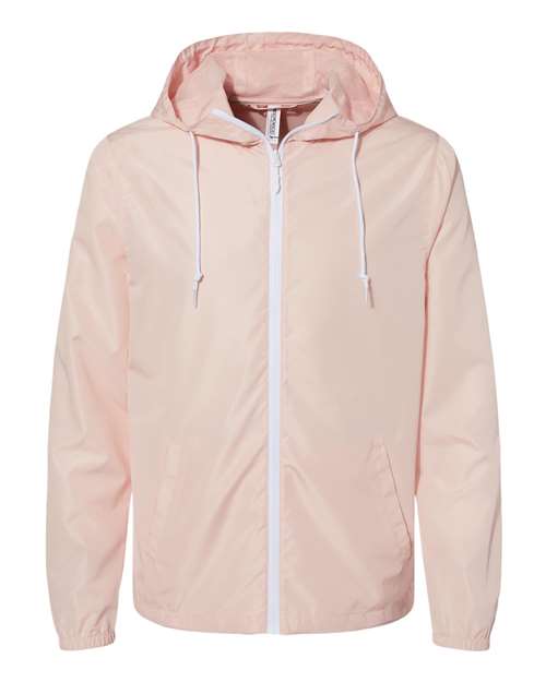 Men's Lightweight Windbreaker Full-Zip Jacket - 5996
